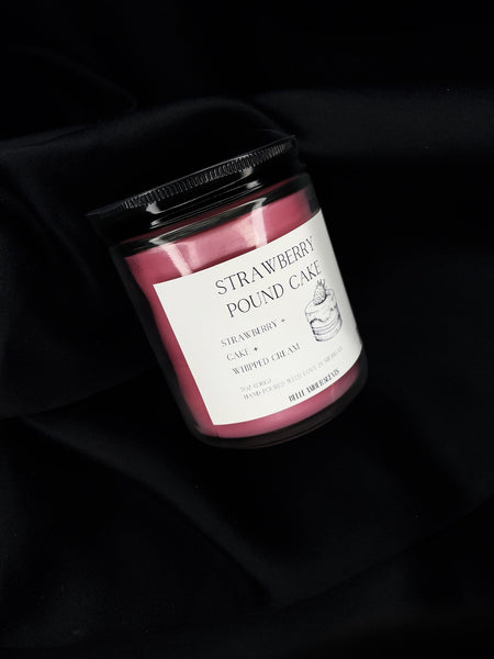 Strawberry Pound Cake Candle