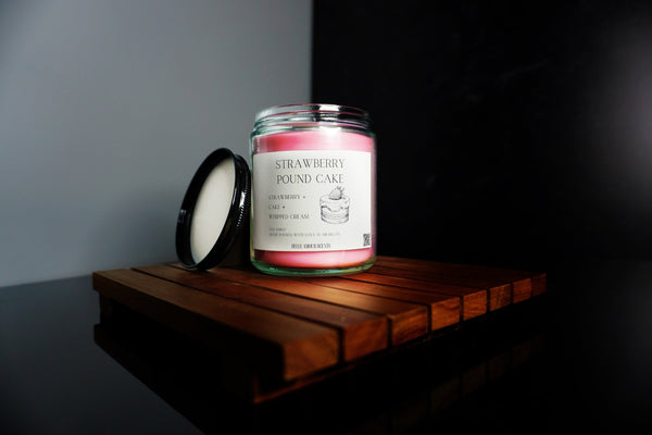 Strawberry Pound Cake Candle