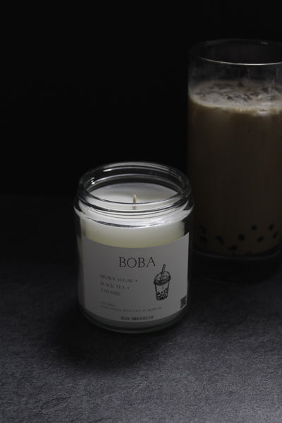 Boba Candle